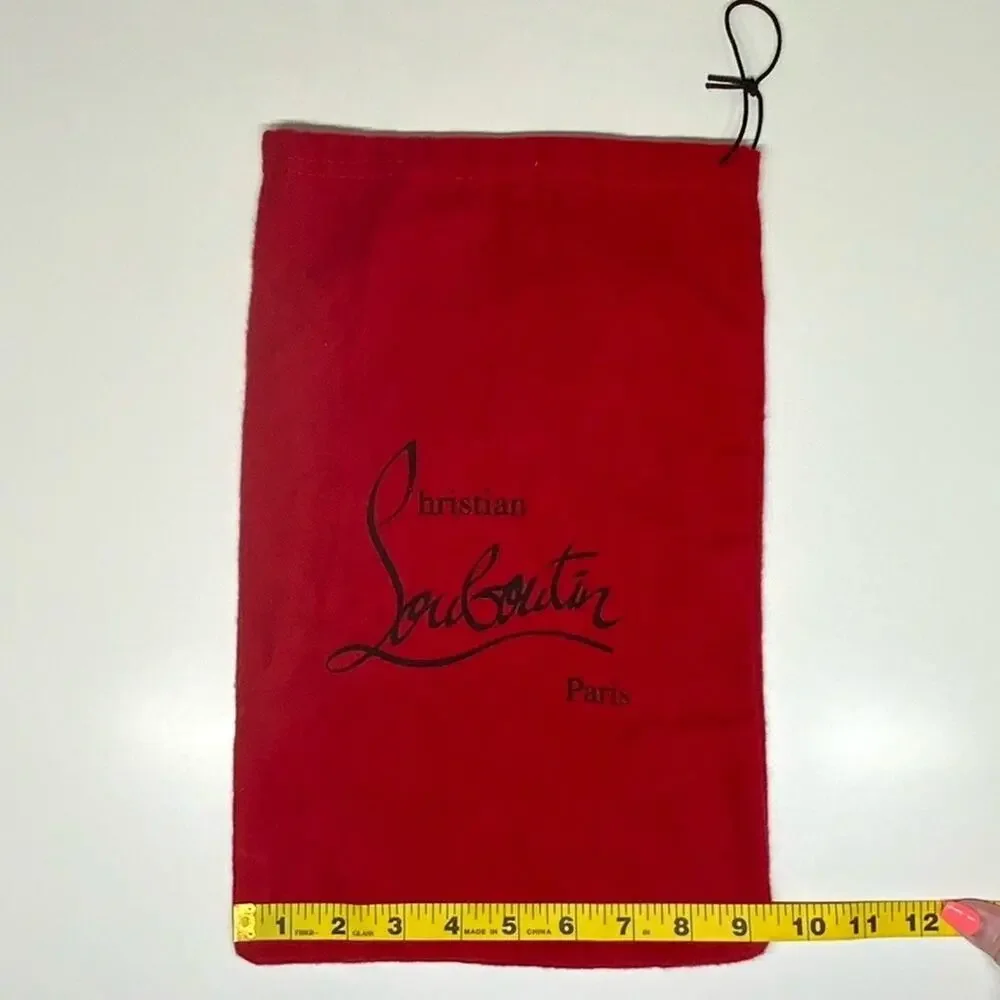 Christian Louboutin | Dust Bag Cover | Red | 9.25W x 14.75H inch
